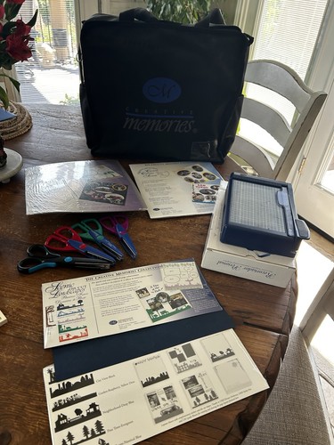 Creative Memories Scrapbooking Lot - Large Bag, Scissors, Cutter -cutting System - Picture 5 of 9