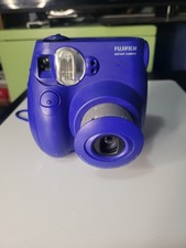 Fujifilm Instax Mini 7s Blue Camera TESTED WORKS