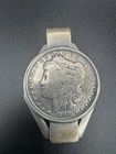 1888 Liberty E. Pluribus Unum Silver One Dollar Coin USA  Money Clip 1.9 Oz