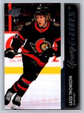 2021-22 Upper Deck Young Guns Lassi Thomson RC Ottawa Senators #728
