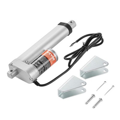 Linear Actuator 12V, 4 Inch High Load 330Lbs/1500N Linear Actuator, 0.19''/S Line