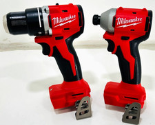Milwaukee M18 1/4 Hex Impact & M18 1/2 Drill ...