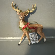 Buck Deer Christmas Ornament