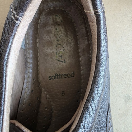 Clarks "Air-Walk Soft-Tread" Men's UK 8 Brown Leather Loafer Shoe Trainers - Picture 15 of 15