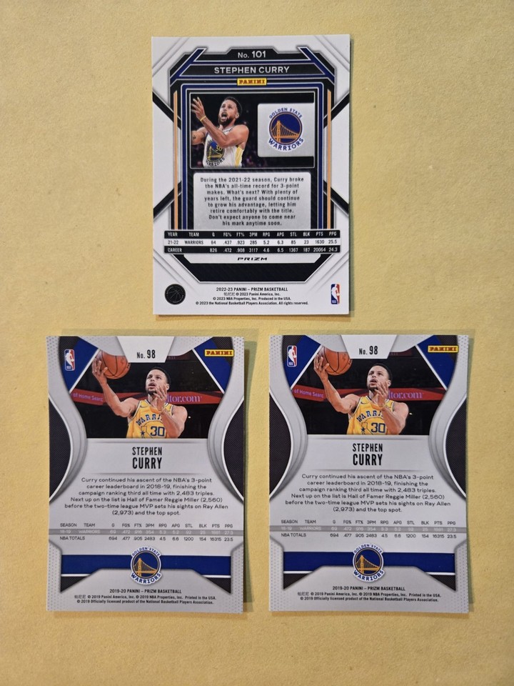 Carte Stephen Curry Golden State Warriors – PRIZM PINK CRACKED ICE – Rare, Non Gradée
