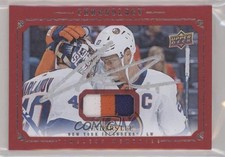 2019-20 Upper Deck Chronology Canvas Red Memorabilia Anders Lee #CA-AL Auto 0gn4