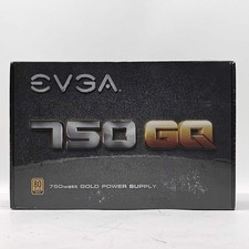 New EVGA 750 GQ 210-GQ-0750-V1 80 Plus Gold 750W Fully Modular Power Supply