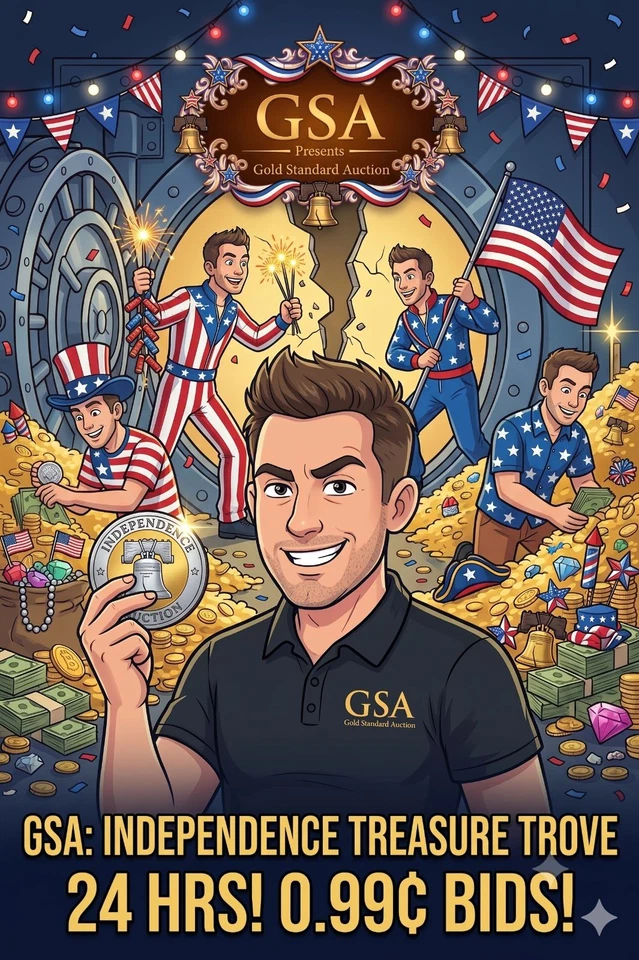 $1 Starts! Rare Coins & Sudden Death Silver w/ Chase, Luke & Amy
