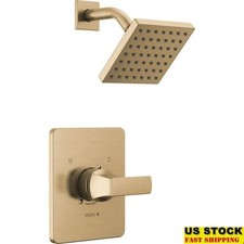 Shower Faucet Trim Kit Pressure Balanced Powerful Spray Easy Clean Zinc Finish