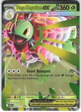 Mega Meganium ex 010/217 Eroi Ascesi ASC Holo NM Carta Pokemon TCG