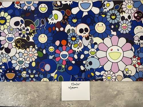 Takashi Murakami x FaZe 2XL MousePad Blue Color - 第 1/3 張圖片
