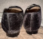 Adrienne Vittadini Palo Black Velvet Crystal Flats Size 8 — photo 7