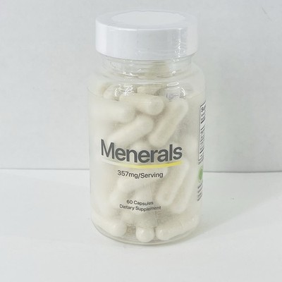 PKG WEAR Menerals Mens Multivitamin Fulvic Acid  Energy Vitality 60 Capsules