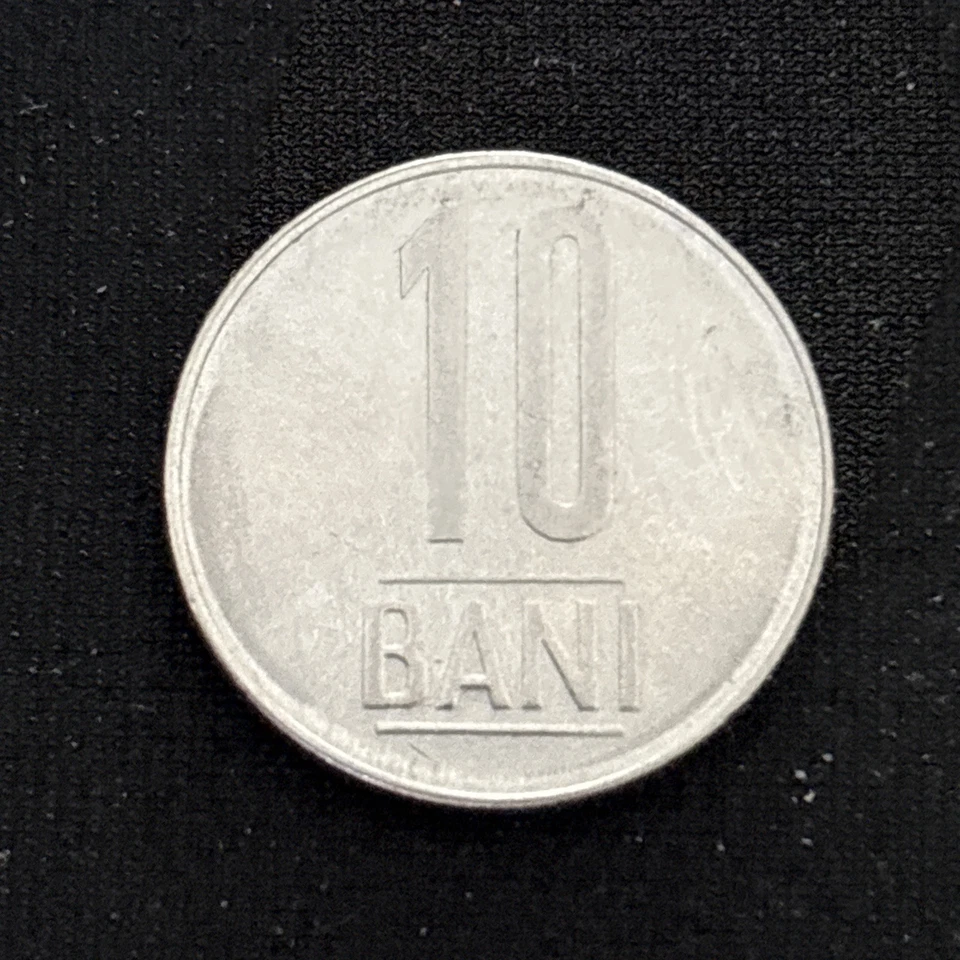2007  Romania 10 Bani Actual Coin Beautiful Coin, Free Shipping. Z600 - Image 2 of 2