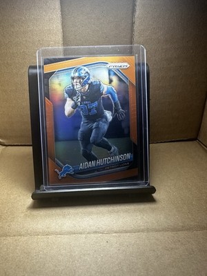 2025 Panini Prizm - Aidan Hutchinson #210 Orange Prizm /249