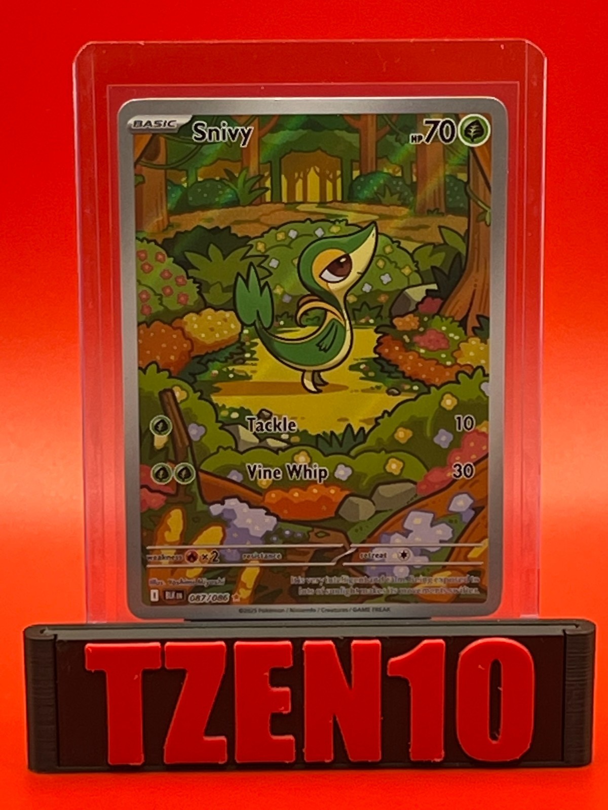 Snivy 087/086 Sv: Black Bolt Pokemon TCG LP