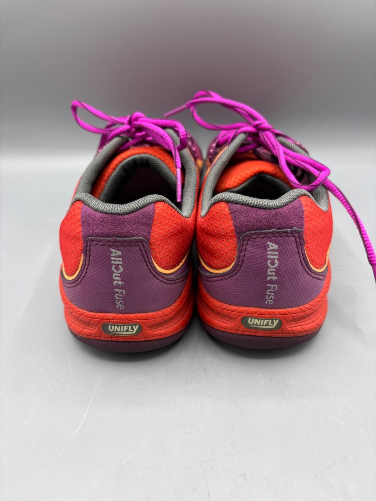 Scarpe Merrell donna 10 5 fusibile viola arancione scarpe da corsa trail