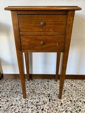 TAVOLINO ALTO IN LEGNO CON CASSETTI