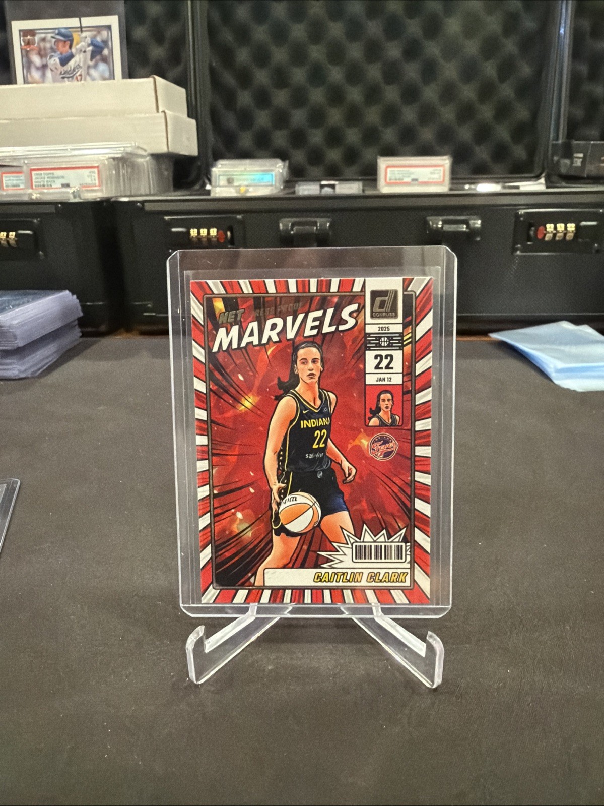 2025 Panini Donruss WNBA - Net Marvels Caitlin Clark #19 Press Proof