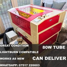 HPC LASER LS6090 80W CO2 LASER CUTTER ENGRAVING & CUTTING MACHINE 600x900 GREAT