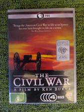 Ken Burns The Civil War Movie 4 DVD Reg 4 PAL Exc Cond ABC Free Postage