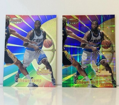 1997-98 Bowmans Best Performance Atomic Refractor Shawn Kemp 2 