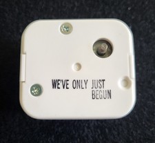Vintage Sankyo 3S Music Box Mechanism Replacement- We've Only Just Begun