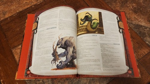 MONSTER MANUAL D&D 3.5 d20 Dungeons & Dragons First Printing 2003 Hardcover - Picture 11 of 12