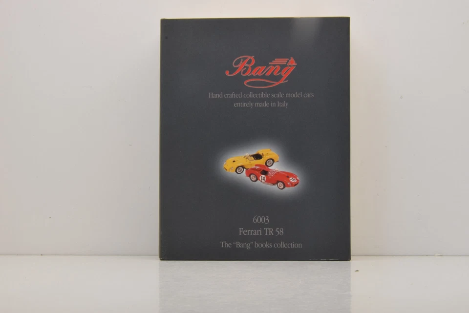 THE BANG BOOK COLLECTION FERRARI TR 1958 BANG 1/43 ÉTAT NEUF EN COFFRET - Photo 2/4
