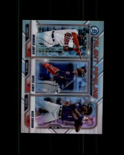 2021 Bowman Chrome Refractors Nick Gordon/Royce Lewis/Wander Javier (ref 165633)