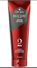 Old Spice Step 2 Bald Care System Lather-Less Shave Cream With Vitamin E 10.9 Oz