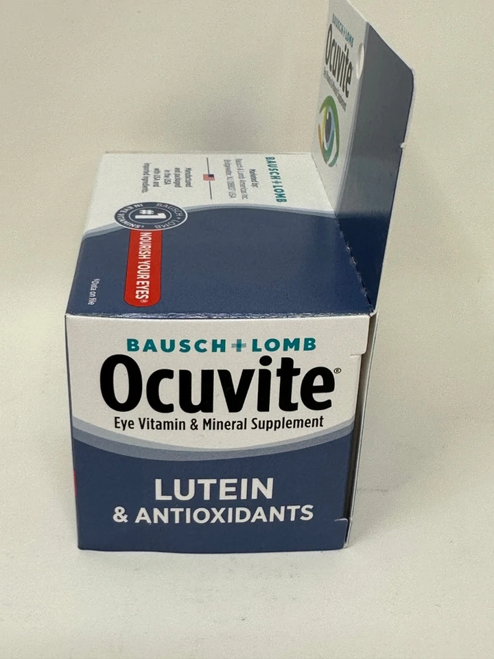 Bausch + Lomb Ocuvite Suplemento Vitamínico y Mineral Ojo Comprimidos Originales 60 ct Foto 4 de 4