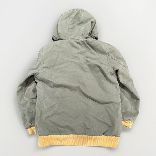 Carhartt Coat Jacket Quilt Lined Youth XL (16/18) CP8417 Moss Green/Yellow RARE - Picture 12 of 15