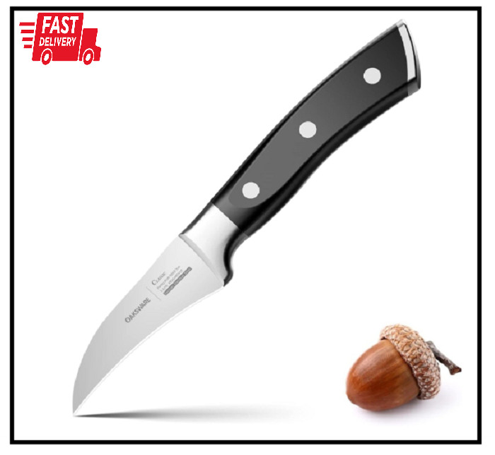 2.75 " Bird Beak Paring Knife Peeling Knives German Stainless Steel Small Curved