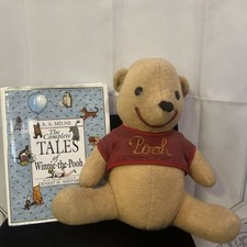 Vintage Winnie The Pooh Plush Book Complete Tales