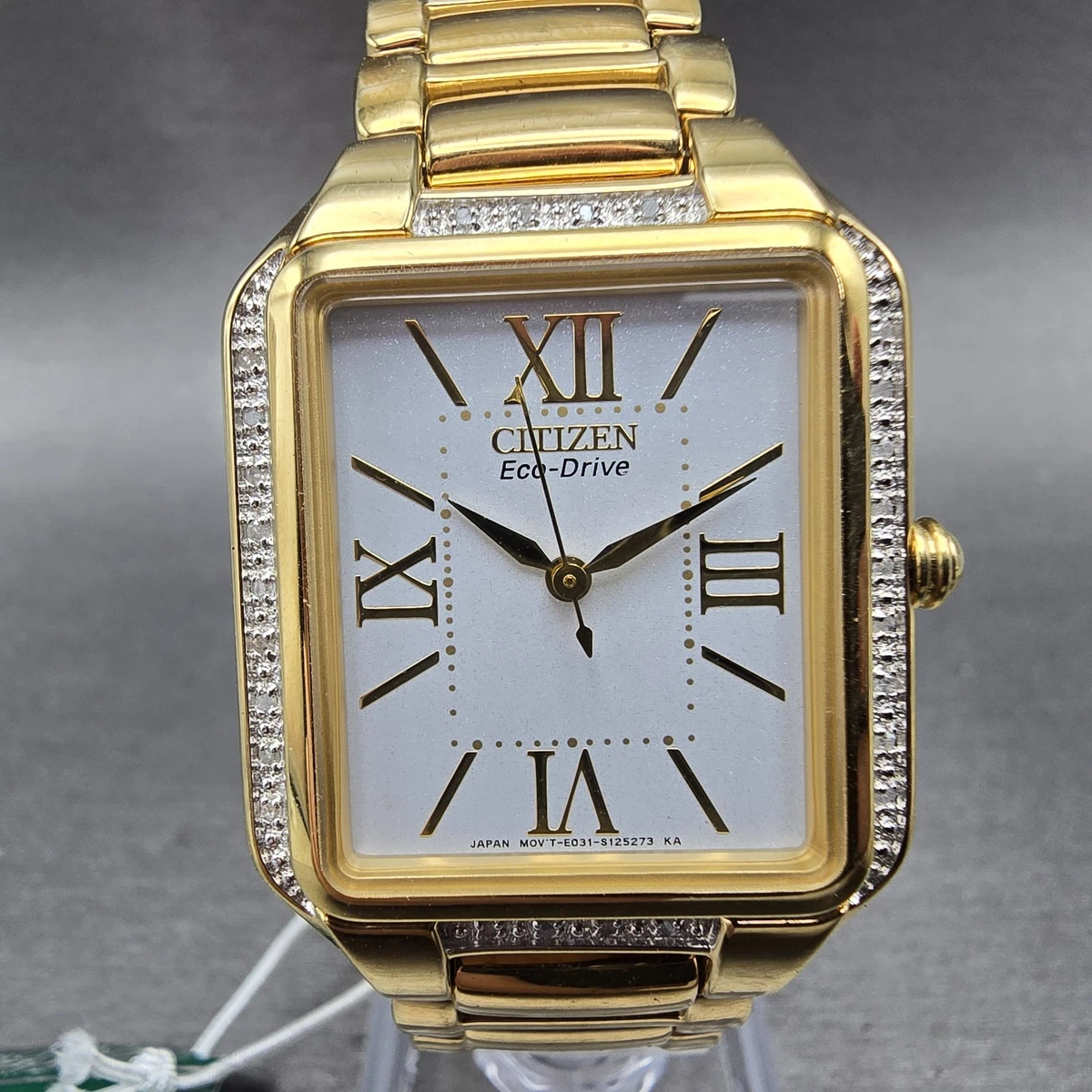 Citizen Eco-Drive Men Rectangle Wristwatches for sale | eBay
