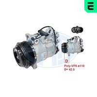 Era Kompressor Klimaanlage 670199 12V FüR Mercedes Klasse W205 C205 A205 Glc Cls