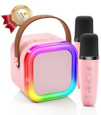 Mini Karaoke Machine for Kids, Top Birthday Gift Pick for Girls Ages 3, 4, 5,...