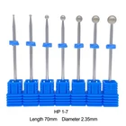 70mm Carbide Diamond HP Bur 1:2 Dental Osteotomy Surgery Straight Handpiece Ball