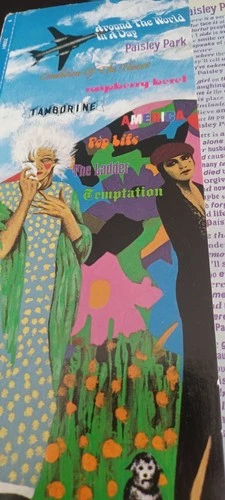 Prince & The Rev.  Around The World In A Day -Vinyl LP - With Flap-1985