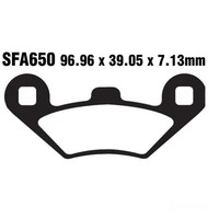 Bremsbelag BremsbeläGe EBC SFA650 Vorne FüR Peugeot Metropolis 400 RS 2013-2016