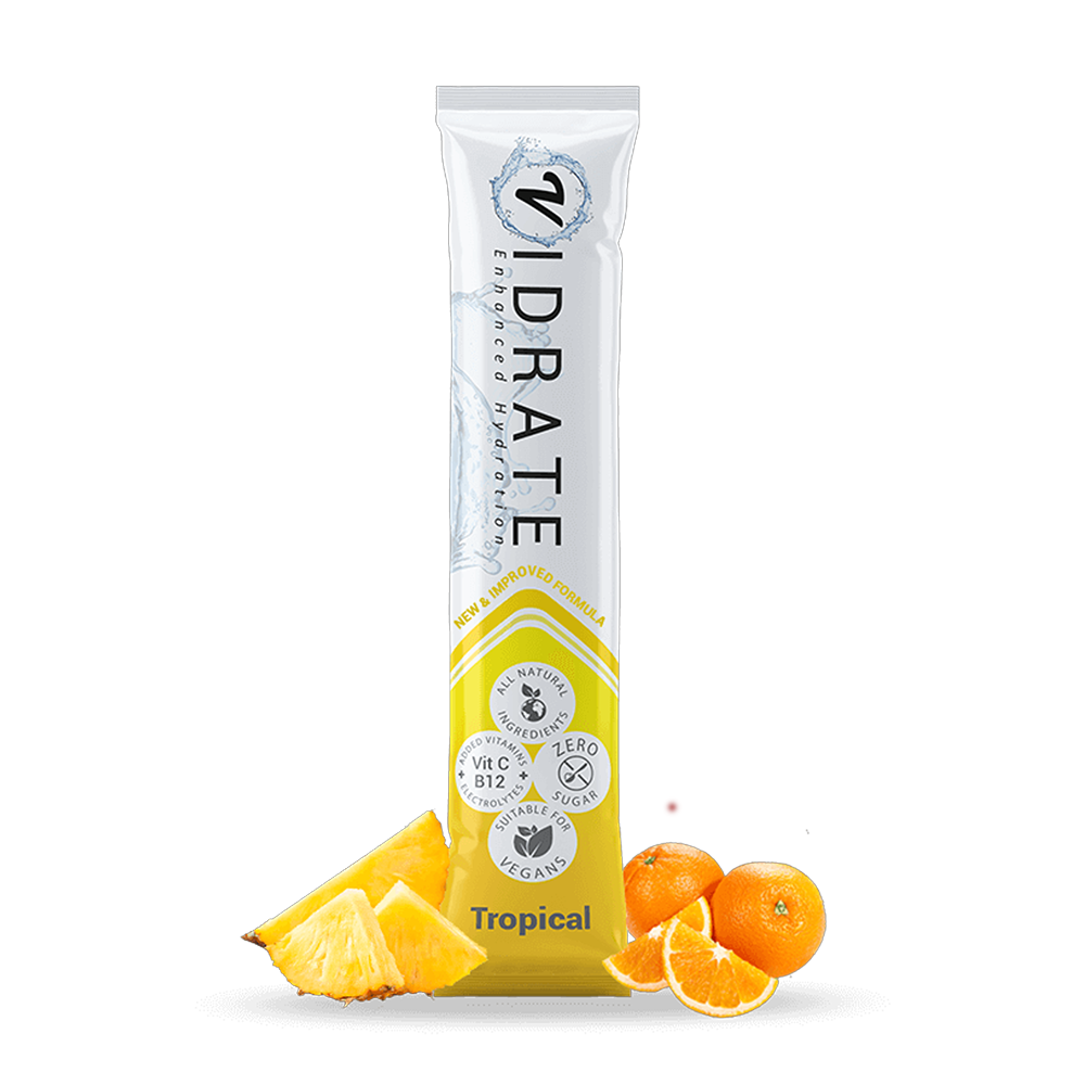 ViDrate Tropical Hydration Powder 30x3g Electrolyte Sachets