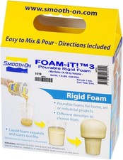Rigid Polyurethane Foam Pint Kit - Insulation, Crafting, Mold