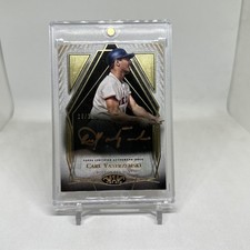 2022 Topps Tier One - Tier One Talent Autographs Carl Yastrzemski #T1TA-CY...