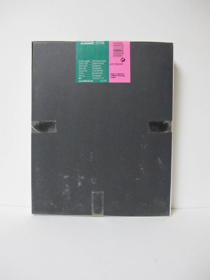 Base de fibra Ilford Multigrado IV FB original brillante 8x10 100 hojas sellada de fábrica Foto 2 de 4
