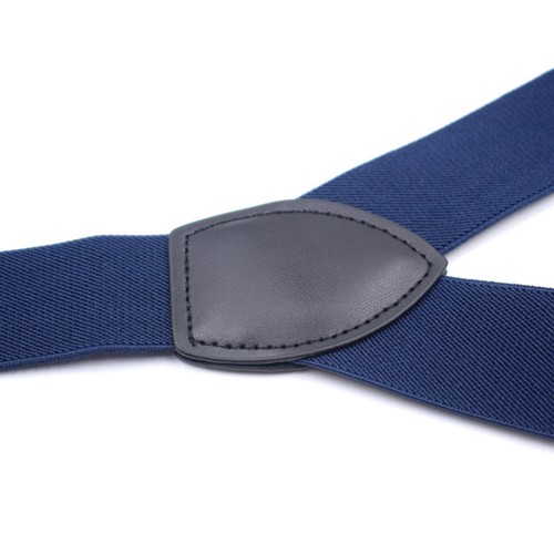 3 .5cm Monochrome Man Elastic Suspenders for Men Women Pants Mens - Picture 8 of 12