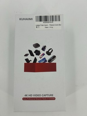 Kuhaimi Capture Card 4K HDMI Video Capture Card for Streaming USB 3.0