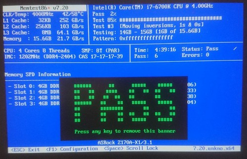 Intel Core i7 6700k, 16 GB RAM, Asrock Z170A - Afbeelding 4 van 5