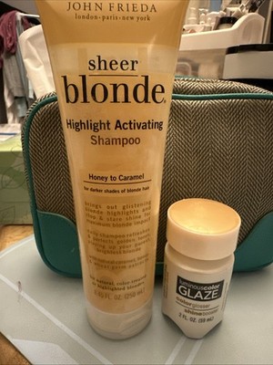 Discontinued John Frieda Sheer Blonde Moisturizing Shampoo+luminous Color Glaze