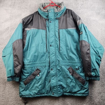 Guide Series All Weather Hardshell Jacket Mens 2XL DuPont Thermoloft Hooded 90's